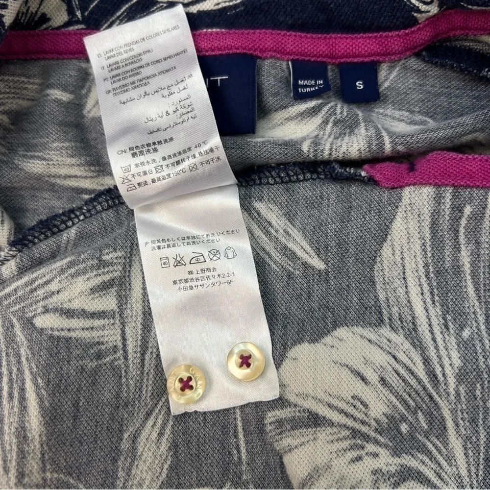 Y2K Floral Polo Shirt - Picture 9 of 9